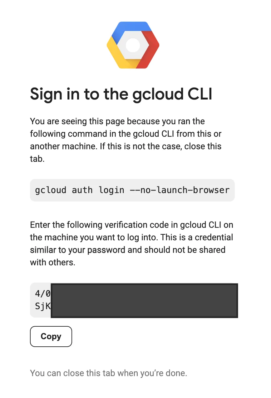 gcloud
