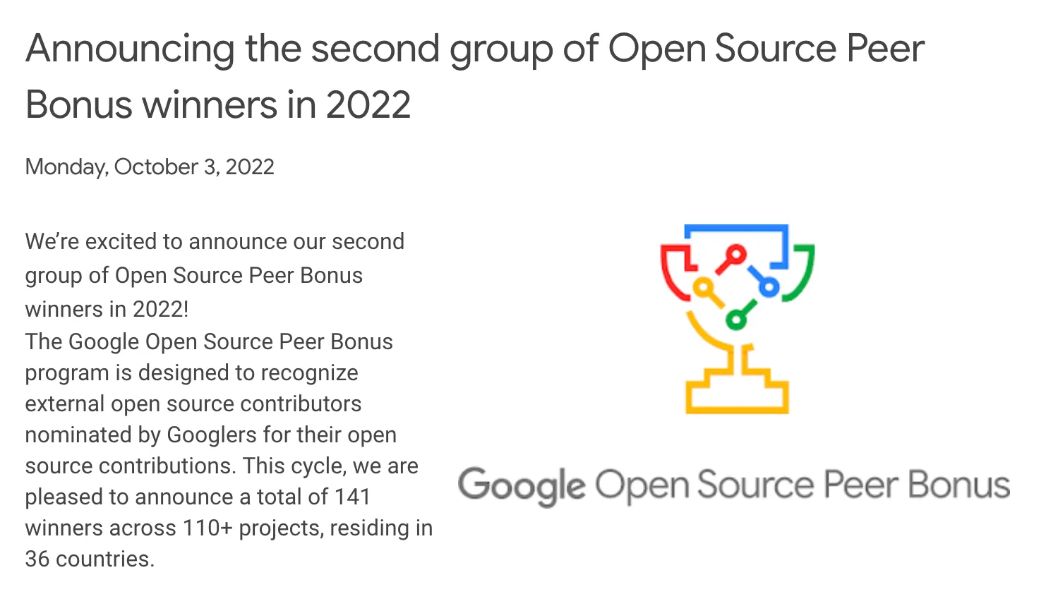 opensourcepeerbonus